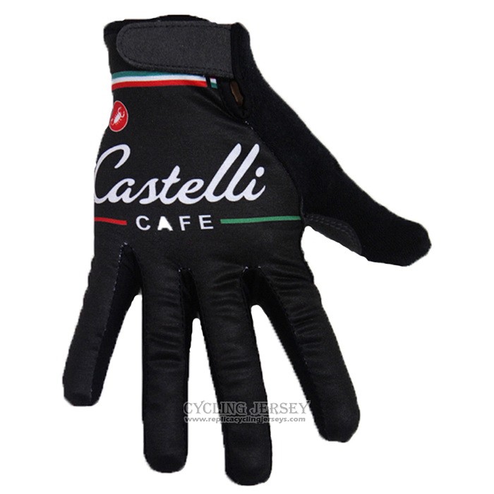 2020 Castelli Full Finger Gloves Cycling Black